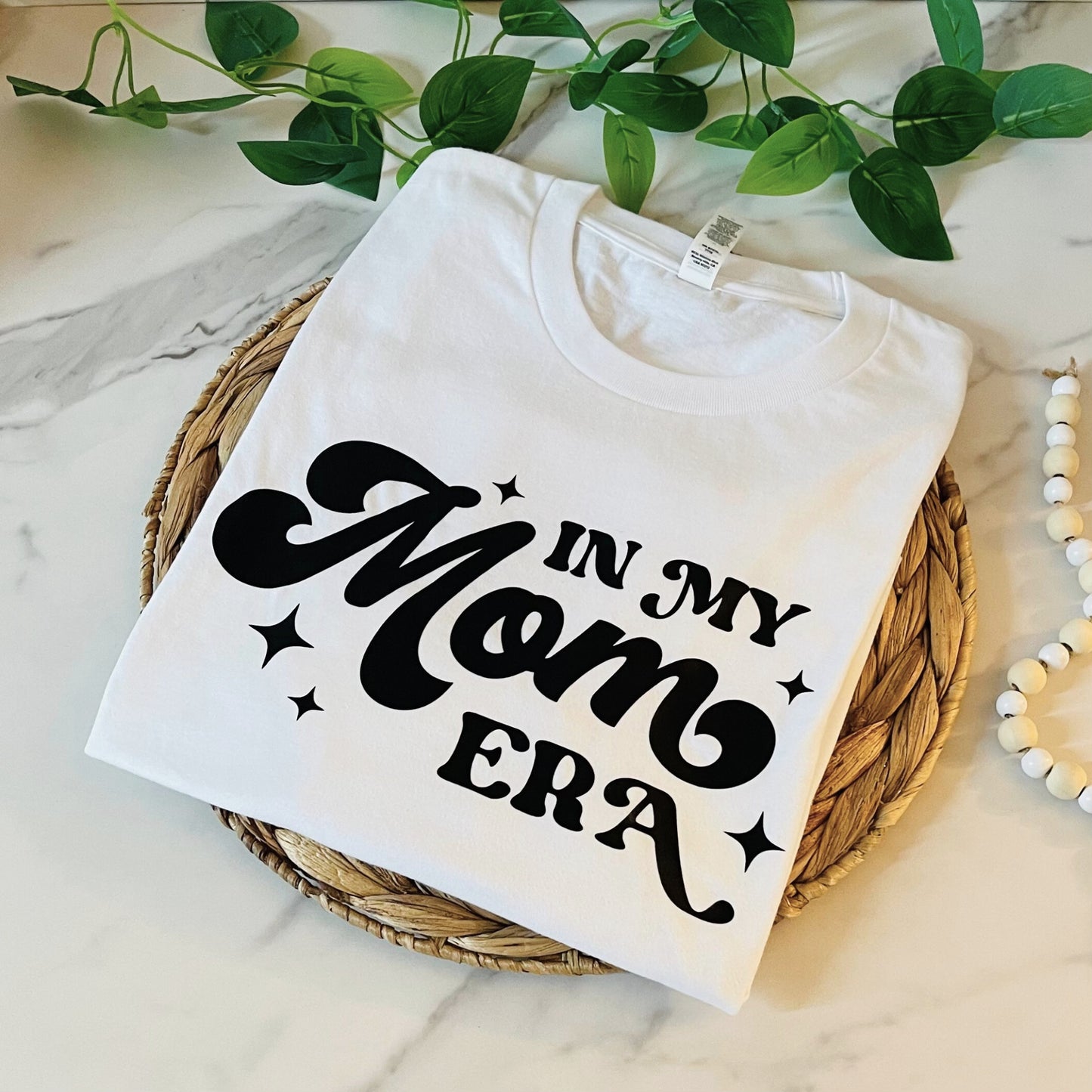 In My Mama Era T-Shirt, Soft 100% Cotton Unisex Tee, Gift for Moms, Ideal Mom Gift